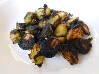 Burnt Brussel Sprouts