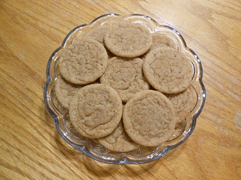 Eggnog Snickerdoodles