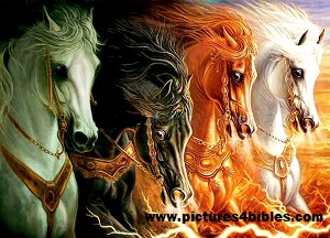 Four horses of the Apocolypse