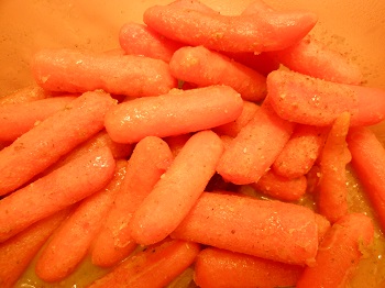 Hyssop Honey Glazed Carrots