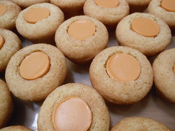 Pumpkin Snickerdoodle Muffin Cookies