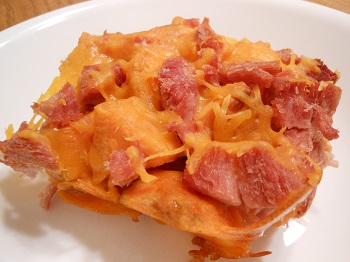 Sweet Potato Ham Bake