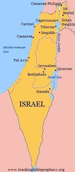 Israel map